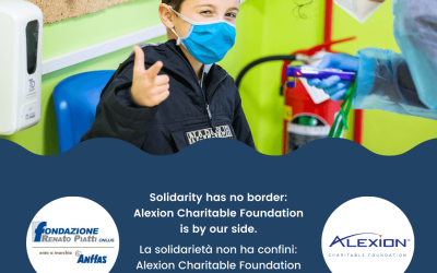 La solidarietà non ha confini: Alexion Charitable Foundation è al nostro fianco