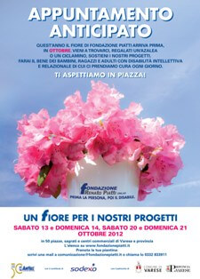 Un fiore per i nostri progetti 2012, appuntamento anticipato ad ottobre