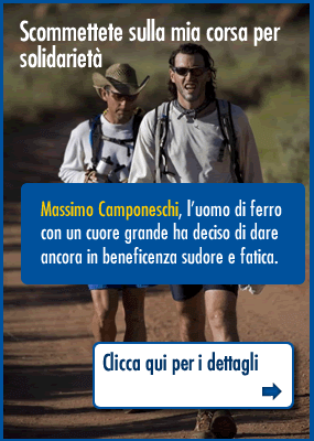 Scommettete sulla mia corsa
