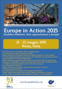 Anffas Varese e Fondazione Piatti presenti a Europe in Action