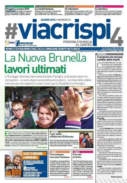 #via crispi4 è la nostra nuova newsletter