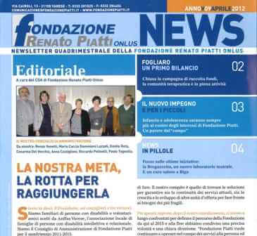 Sfoglia il nuovo numero di Fondazione Renato Piatti News