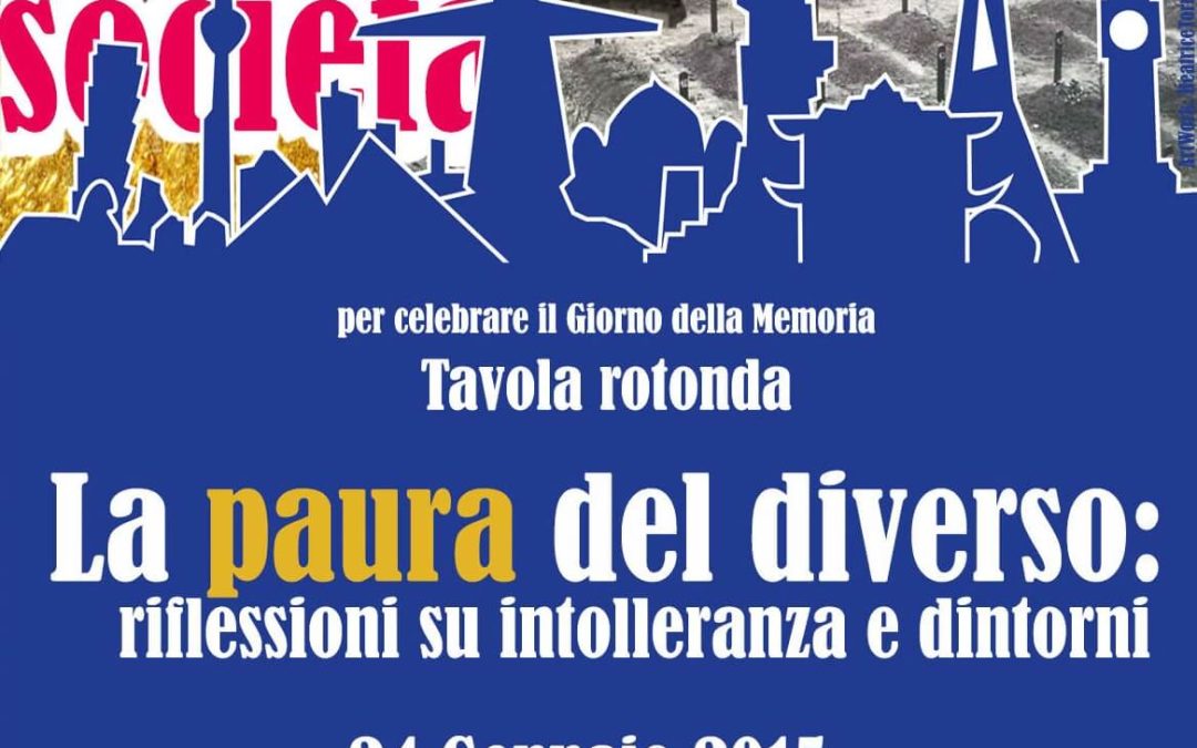 Da Anffas Varese e Fondazione Piatti la tavola rotonda “La paura del diverso” (24 gennaio) e la mostra “Perché non accada mai più. Ricordiamo” (25 gennaio – 8 febbraio)